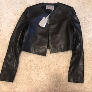 Leather jacket , Jason wu brand new with tag
